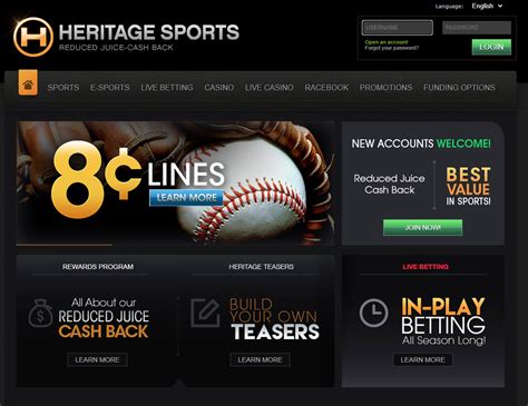 heritage sportsbook sign in|Sign up with Heritage Sports to get your Welcome Bonus!.